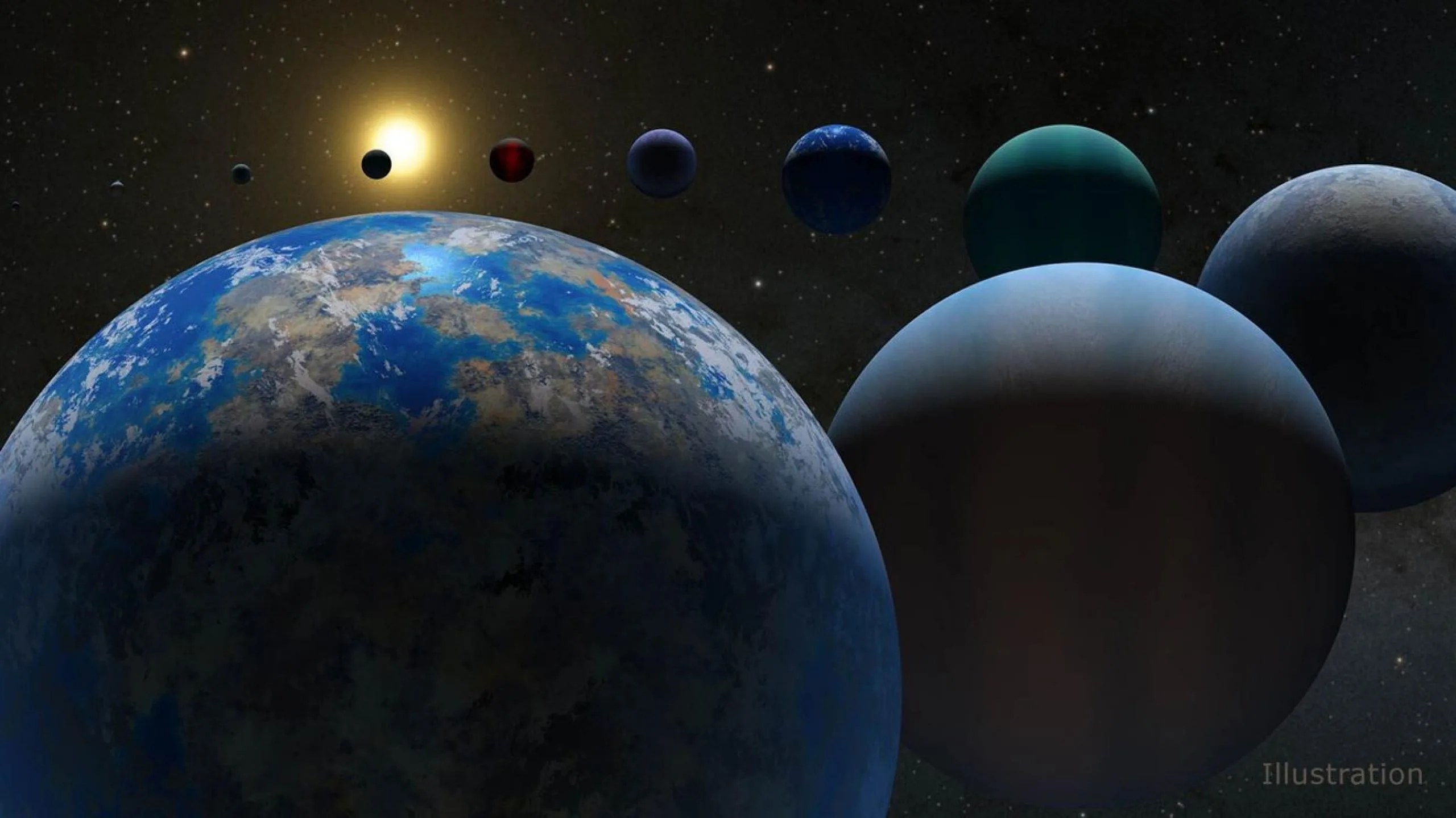 Exoplanetas - ilustración