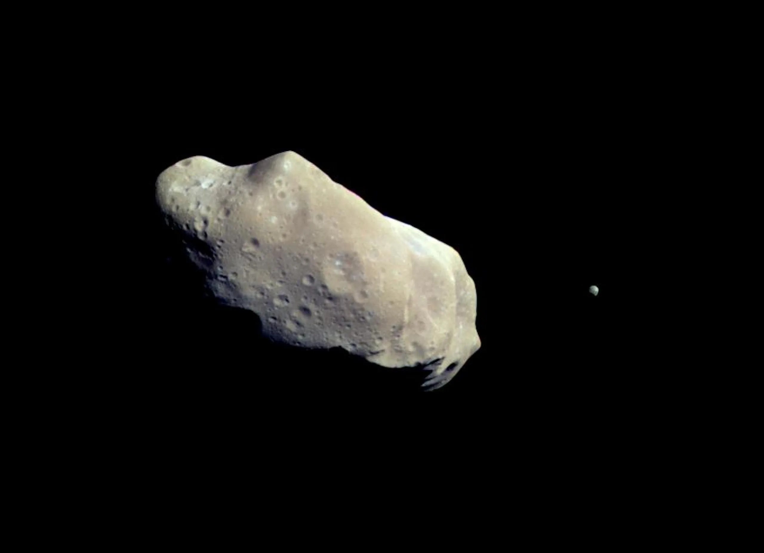 Asteroides Ida y Dactyl