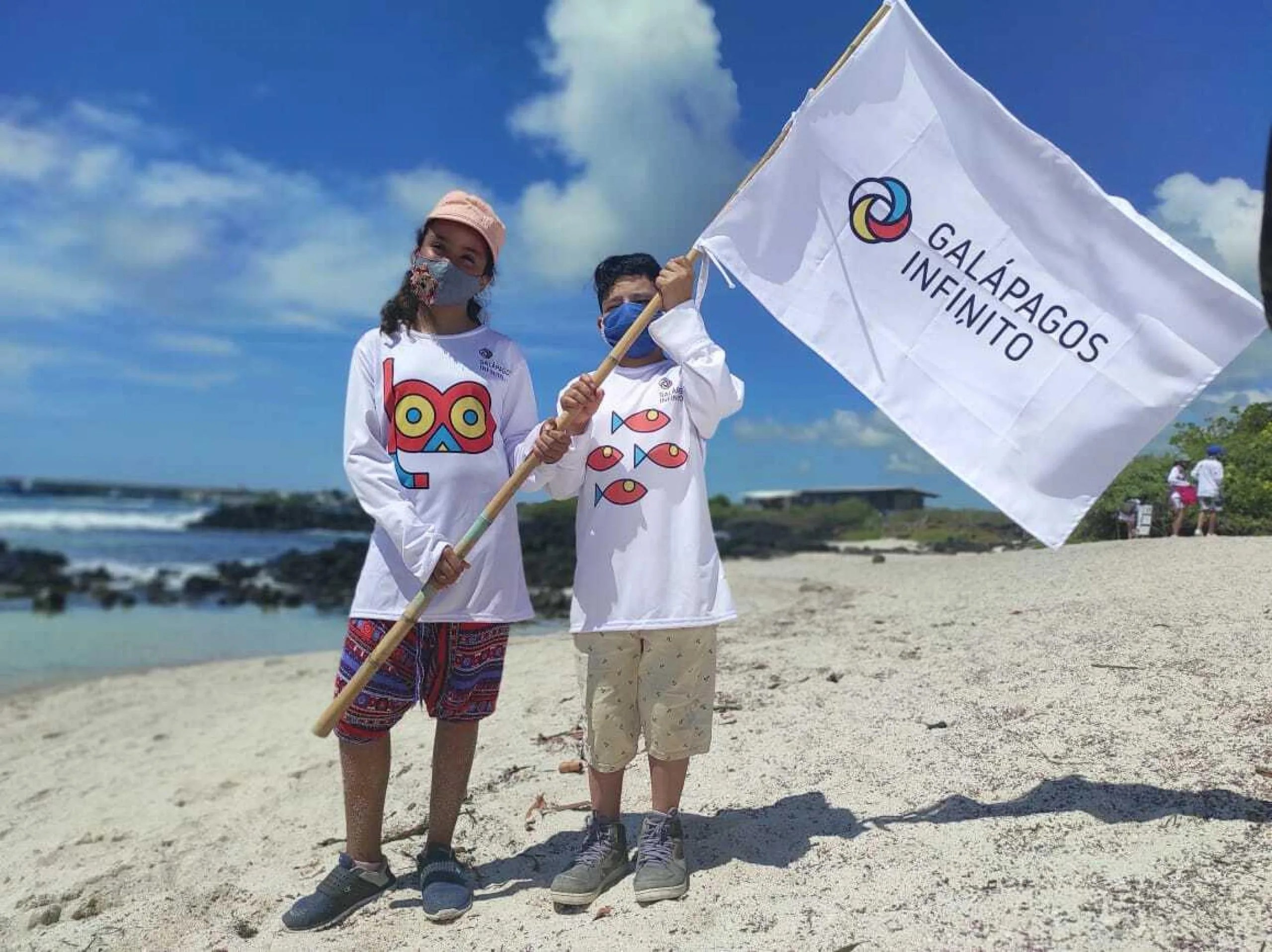 Galápagos Infinito busca inspirar y empoderar a las próximas generaciones para reconocer la belleza y fragilidad de la cadena de islas, y así puedan ser mejores administradores. Créditos: Cortesía de Galápagos Infinito