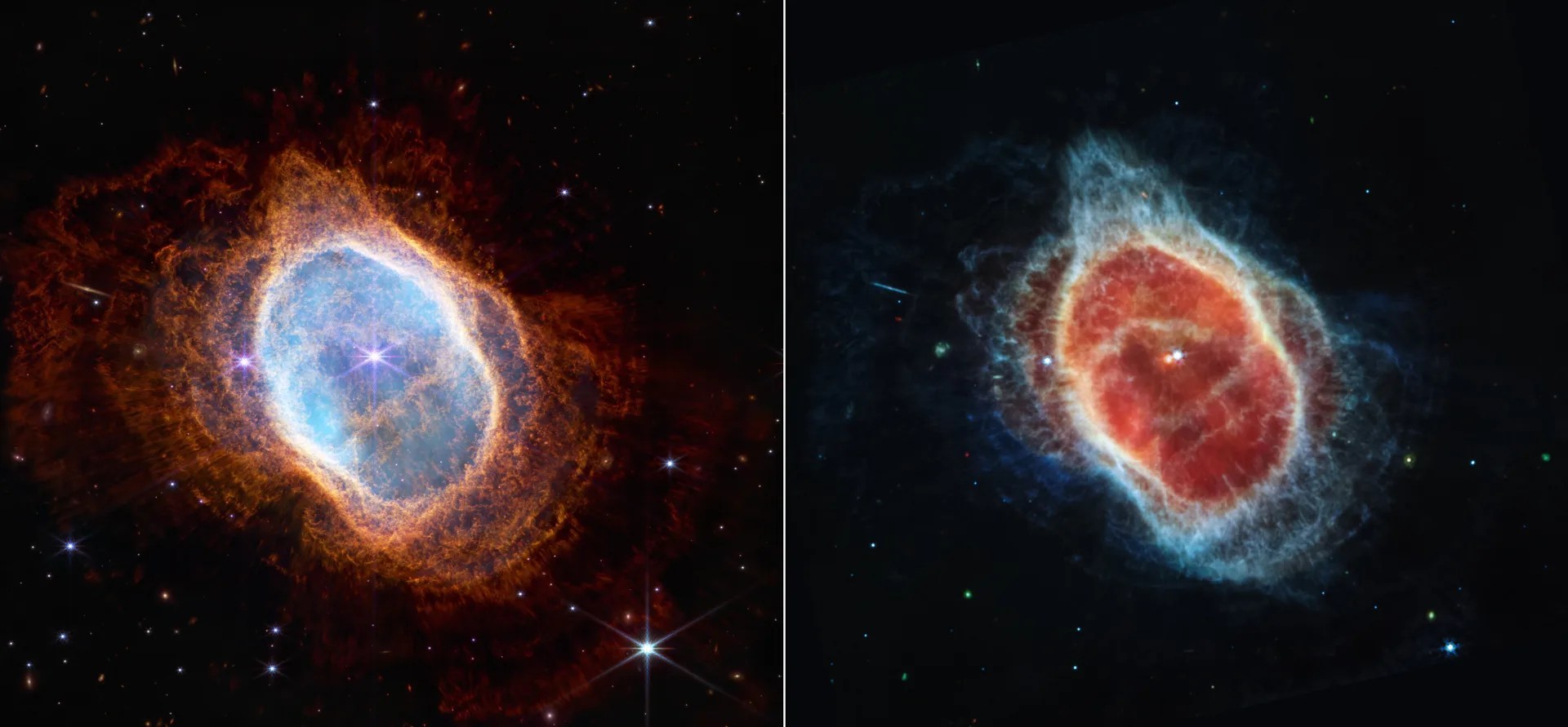 El telescopio Webb de la NASA capta con gran detalle el espectáculo ...