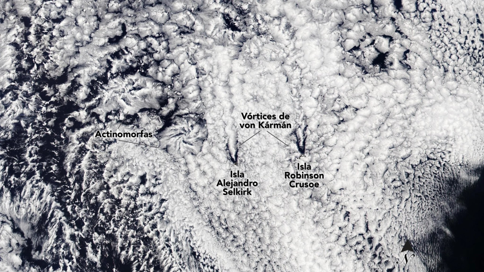 Nubes en el Pacífico