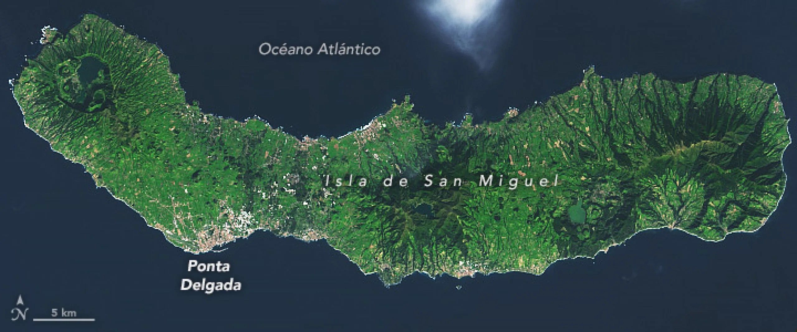 Isla de San Miguel, 9 de diciembre de 2018