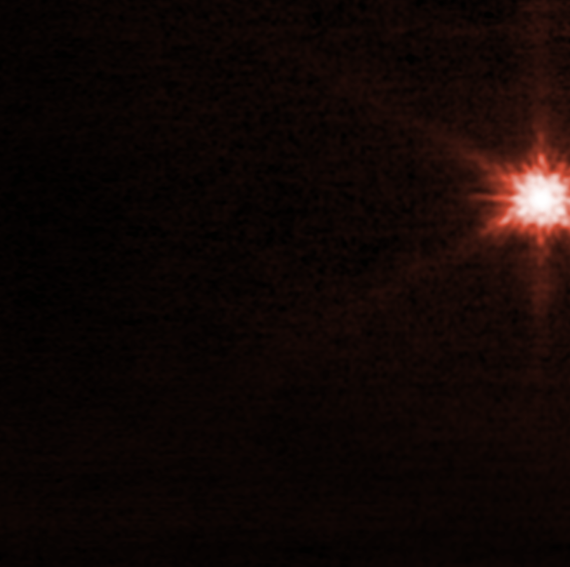 Esta animación muestra una secuencia en cámara rápida de imágenes del telescopio espacial James Webb de la NASA que revela las consecuencias de la Prueba de redireccionamiento del asteroide dobles (DART) de la NASA, que intencionalmente se estrelló contra el asteroide Dimorphos. Esta animación cubre el tiempo transcurrido justo antes del impacto, a las 7:14 p. m. hora del Este, hasta 5 horas después del impacto.