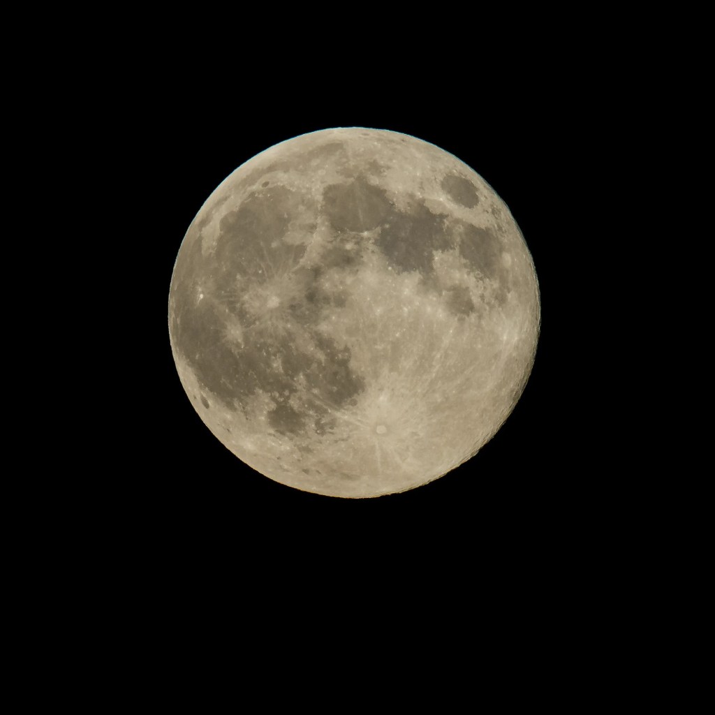 Una luna llena en su perigeo, o superluna, es vista el 10 de agosto de 2014 en Washington. Una superluna ocurre cuando la órbita de la Luna está más cerca de la Tierra (perigeo) al mismo tiempo que está llena.